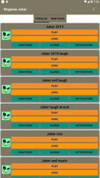 Image 0 for Ringtone for joker free