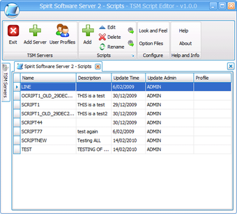 Imagen 0 para TSM Script Editor