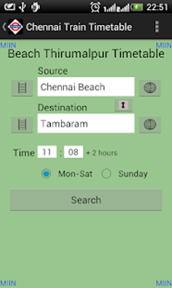 Imagen 0 para Chennai Local Train Timet…