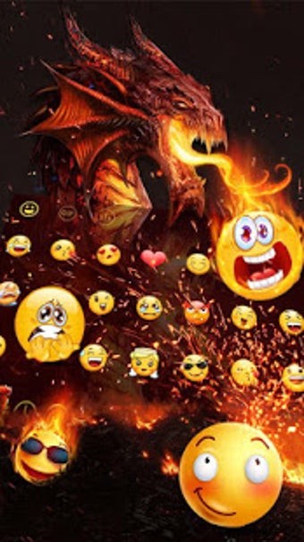 Imagen 1 para Red Fire Dragon Keyboard …