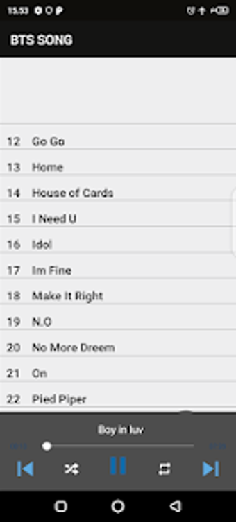 Image 0 for BTS SONG