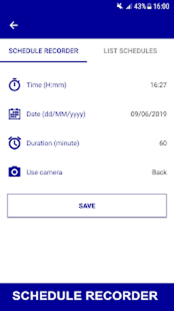 Image 0 for Record Video Background