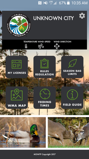 Image 0 for MDWFP Hunting and Fishing