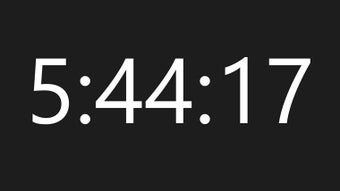 Image 0 for Big Text Clock for Window…