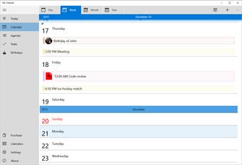 Imagen 3 para My Calendar for Windows 1…