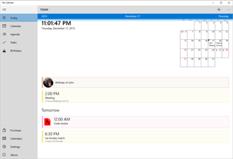 Imagen 1 para My Calendar for Windows 1…
