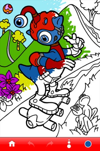 Image 0 for Space Friends Coloring Bo…