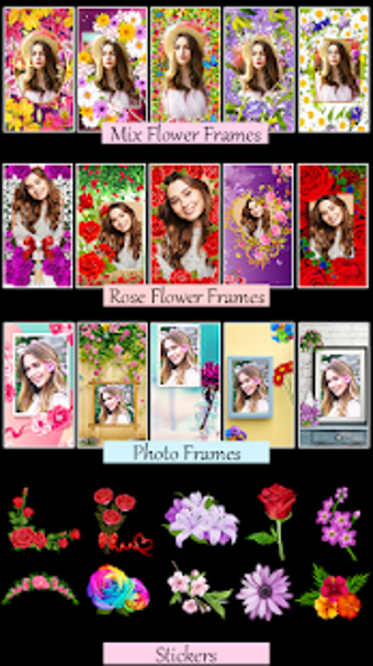 Image 0 for Flower Photo frame 2019 :…