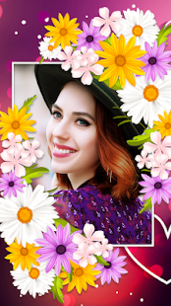 Image 1 for Flower Photo frame 2019 :…