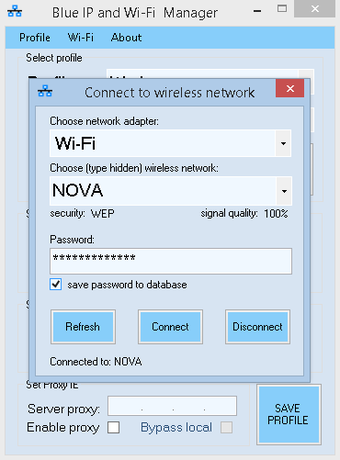Imagen 0 para Blue IP and Wi-Fi Manager
