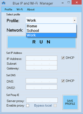 Imagen 2 para Blue IP and Wi-Fi Manager