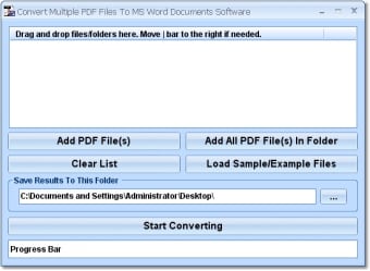 Image 0 for Convert Multiple PDF File…