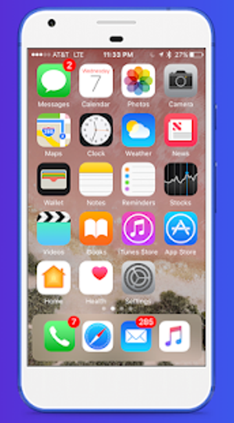 Imagen 1 para Phone 11 pro Launcher: OS…