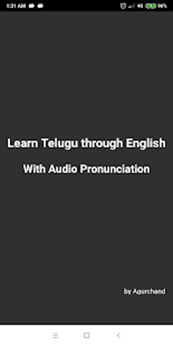 Imagen 1 para Learn Telugu through Engl…