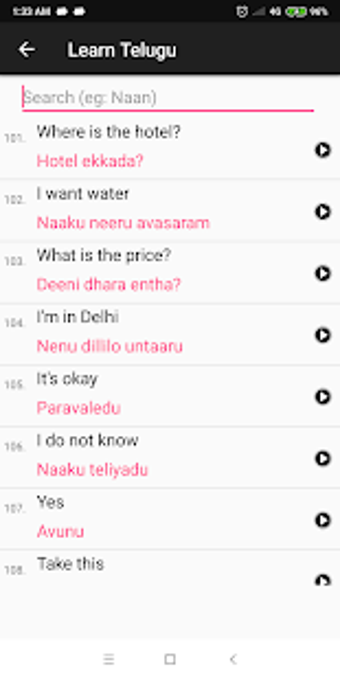 Imagen 3 para Learn Telugu through Engl…