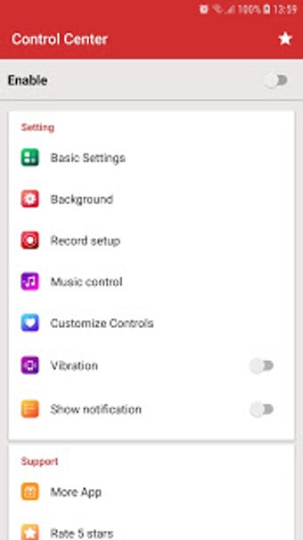 Image 1 for Control Center IOS 12