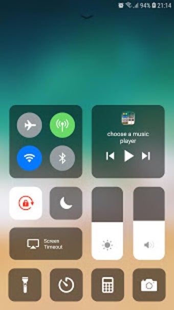Image 0 for Control Center IOS 12