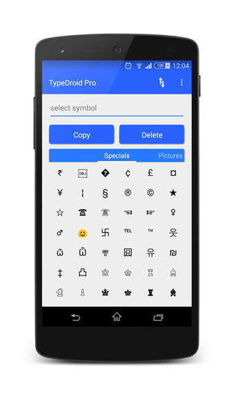 Imagen 1 para TypeDroid Pro with Keyboa…