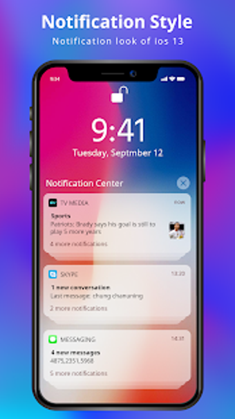 Imagen 3 para iOS 13 Launcher - control…