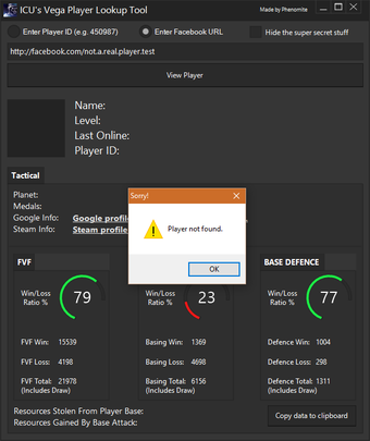 Image 1 for Vega Conflict Player Look…