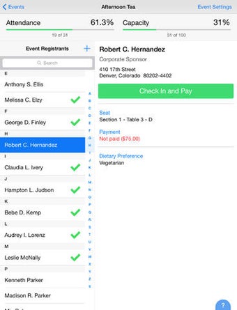 Image 0 for Mobile Event Management f…