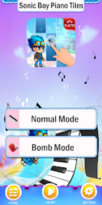 Image 3 for Sonic Boy Piano Tiles