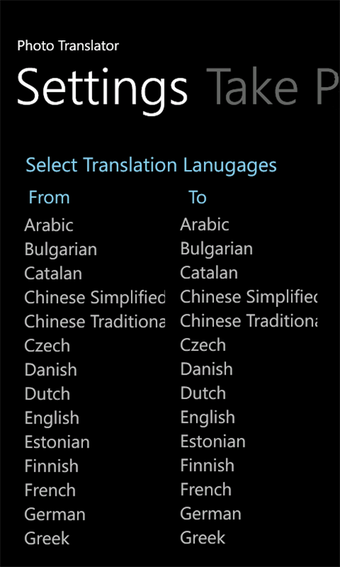 Imagen 1 para Photo Translator for Wind…