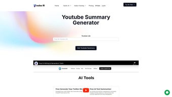 Imagen 0 para Youtube Summary Generator