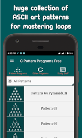 Imagen 1 para C Pattern Programs Free