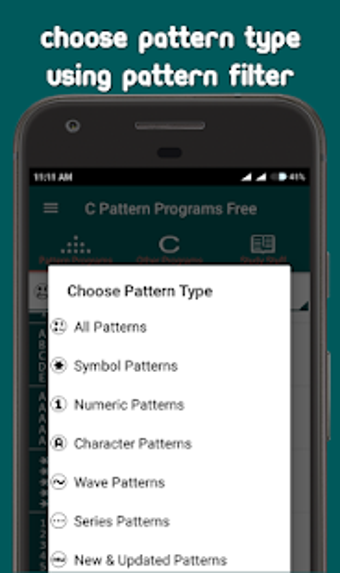 Imagen 0 para C Pattern Programs Free