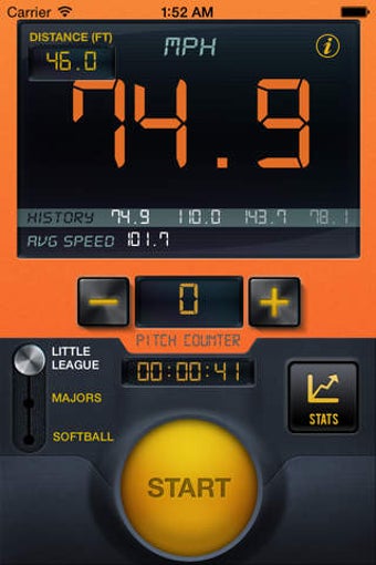 Image 0 for Baseball Speed Radar Gun …