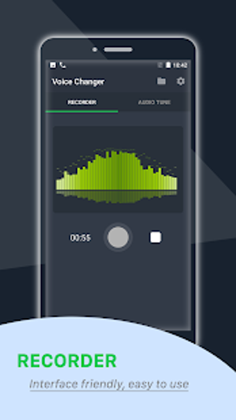 Imagen 0 para Voice changer: Recorder a…