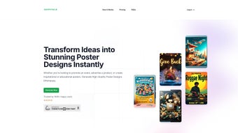 Image 0 for Easy Posters AI