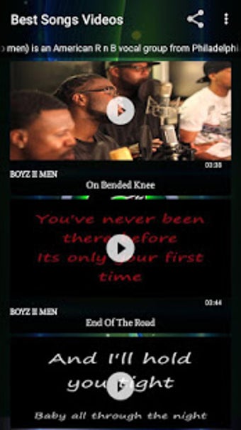 Image 2 for BOYZ II MEN - Offline MP3…
