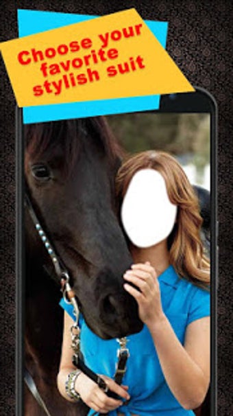 Image 1 for Horse With Girl Photo Sui…