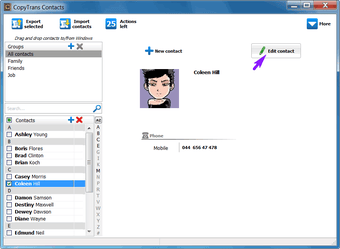 Image 0 for CopyTrans Contacts