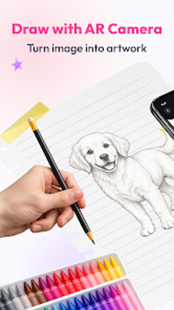 Image 0 for Arteasy: AR Draw  Trace