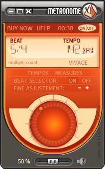 Image 0 for Guitar-Online Metronome