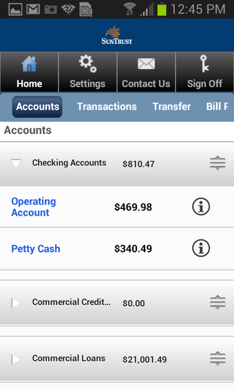 Imagen 7 para SunTrust Business Mobile