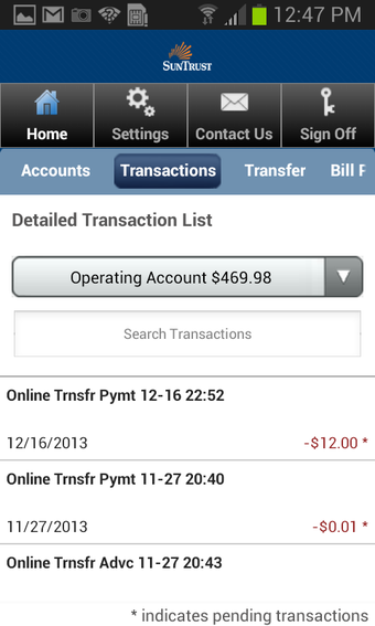 Imagen 0 para SunTrust Business Mobile