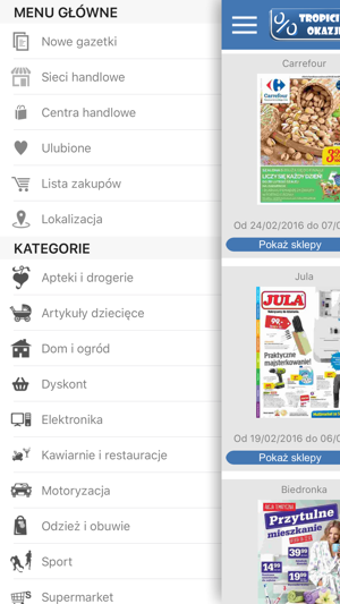 Image 1 for Gazetki promocyjne - Trop…
