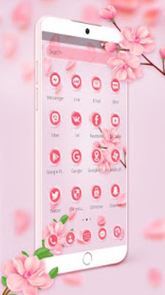 Imagen 1 para Beautiful Pink Flower The…