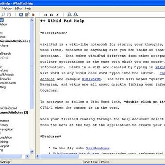 Image 0 for wikidPad