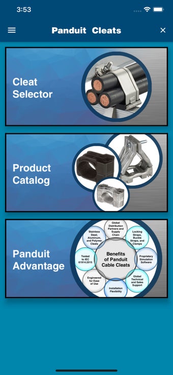 Image 2 for Panduit Cleat kAlculator