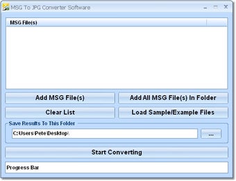 Imagen 0 para MSG To JPG Converter Soft…