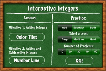 Imagen 3 para Interactive Integers - Ad…
