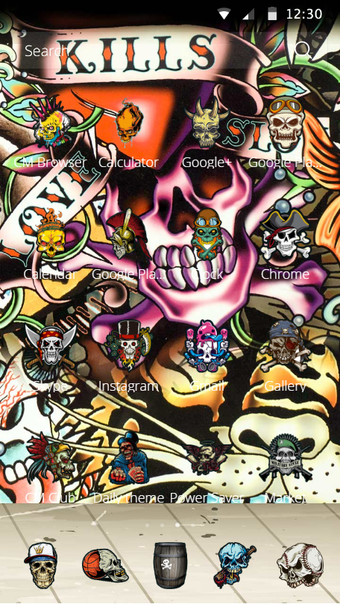 Image 3 for skull Street Graffiti the…