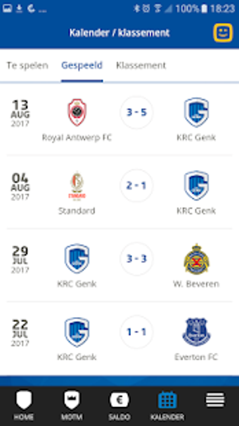 Image 1 for KRC Genk Official App