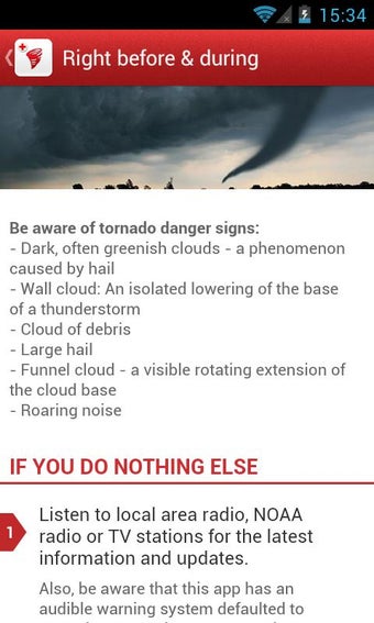 Imagen 3 para Tornado - American Red Cr…