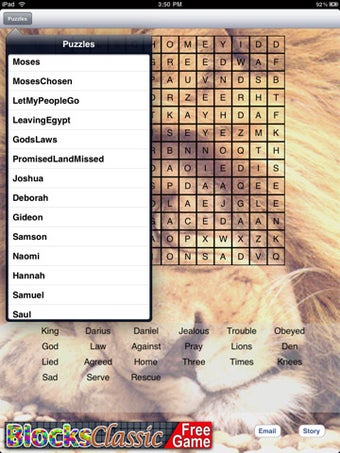 Image 0 for Bible Stories Word Search…